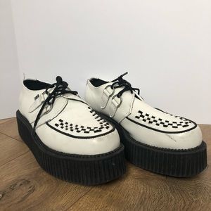 Vintage 90s TUK Platform Creeper Shoes